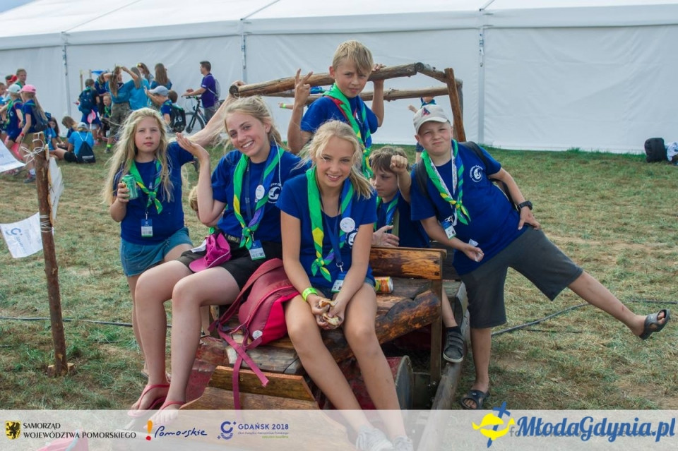 Zlot ZHP Gdańsk 2018 na Wyspie Sobieszewskiej