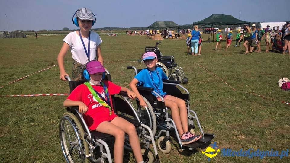 Zlot ZHP Gdańsk 2018 na Wyspie Sobieszewskiej