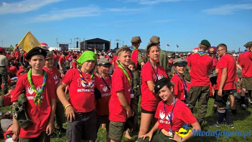 Zlot ZHP Gdańsk 2018 na Wyspie Sobieszewskiej