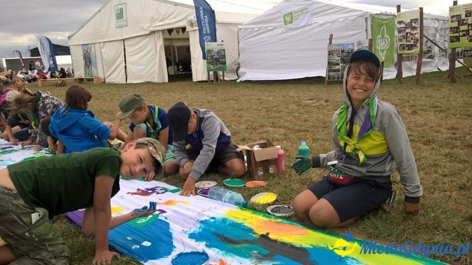 Zlot ZHP Gdańsk 2018 na Wyspie Sobieszewskiej