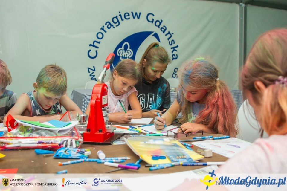 Zlot ZHP Gdańsk 2018 na Wyspie Sobieszewskiej