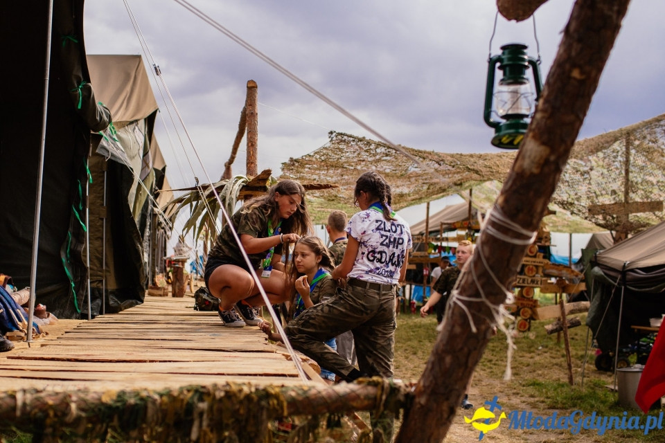 Zlot ZHP Gdańsk 2018 na Wyspie Sobieszewskiej (II)