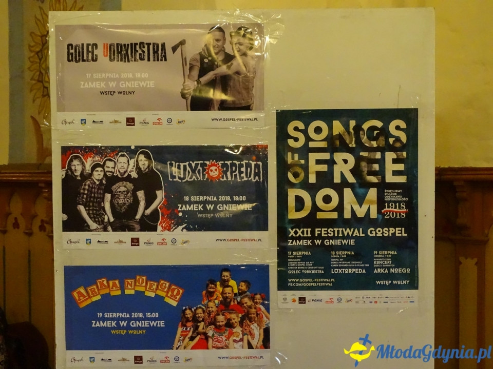 Festwal Gospel Gniew 2018 - początek warsztatów