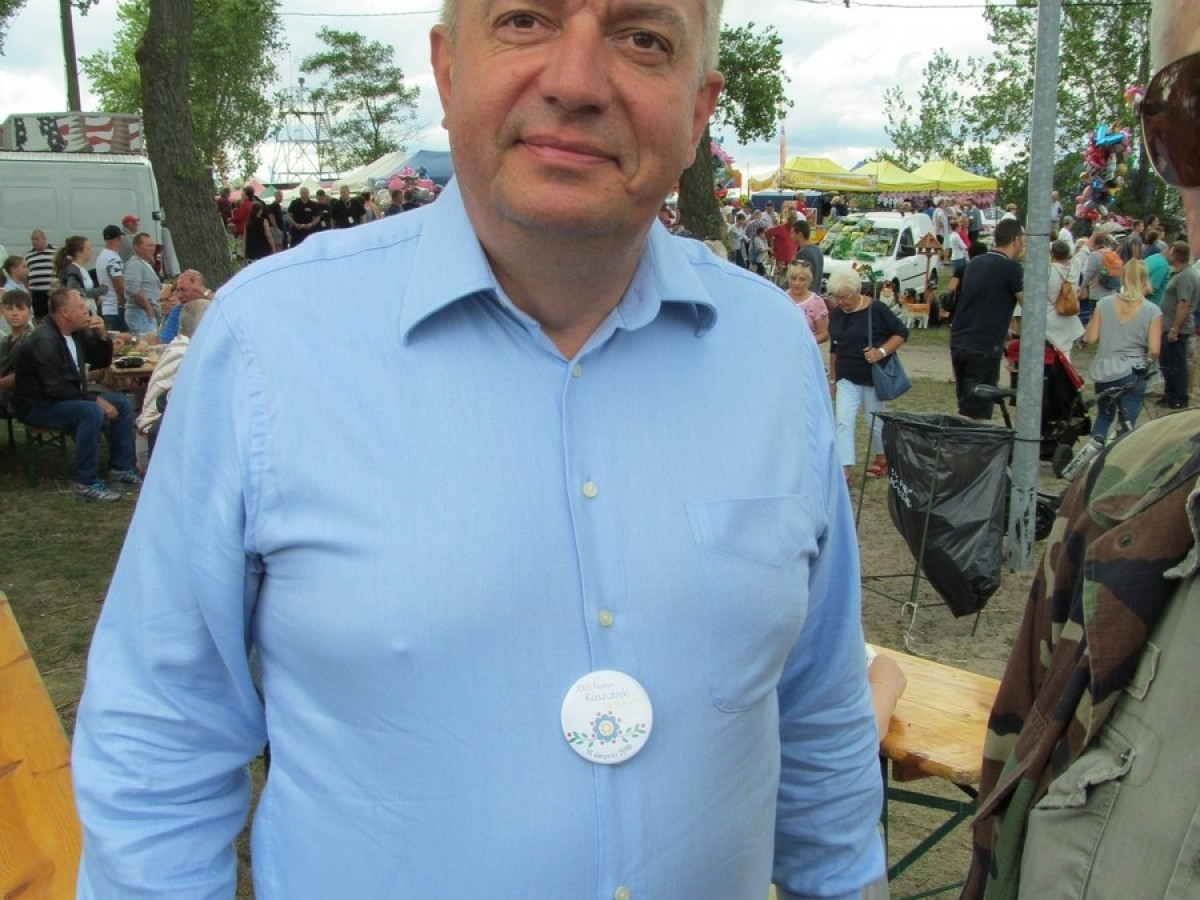 Szymon Tabakiernik na Festynie Kaszubskim w Rewie