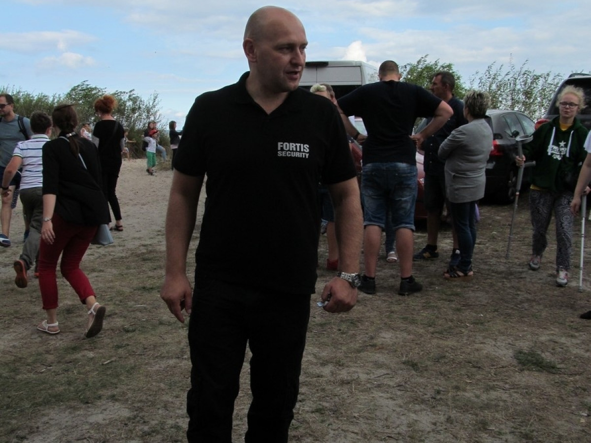 Szymon Tabakiernik na Festynie Kaszubskim w Rewie