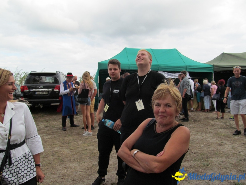 Szymon Tabakiernik na Festynie Kaszubskim w Rewie