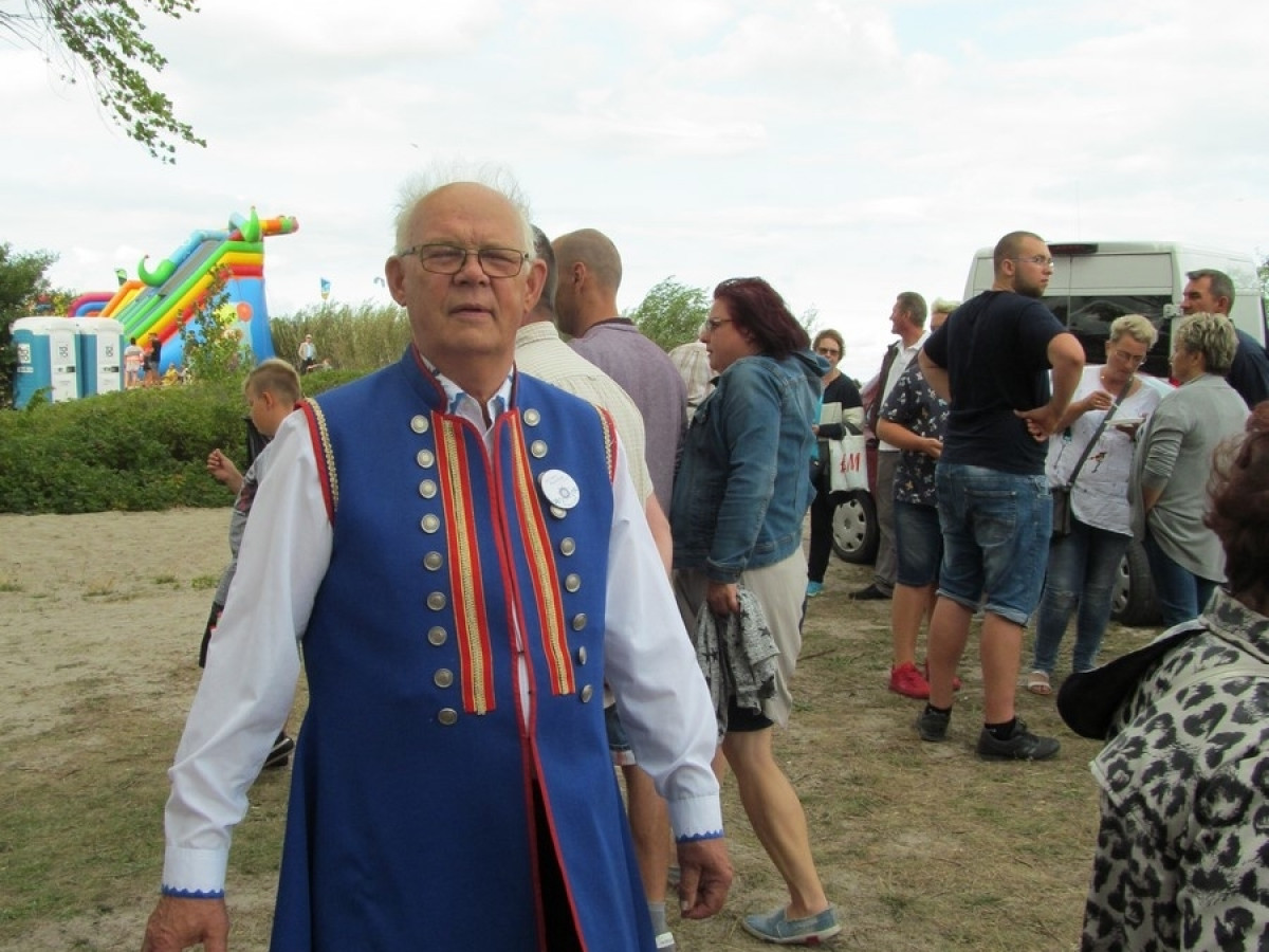 Szymon Tabakiernik na Festynie Kaszubskim w Rewie