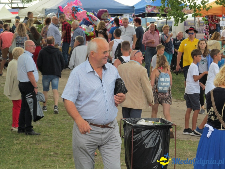 Szymon Tabakiernik na Festynie Kaszubskim w Rewie