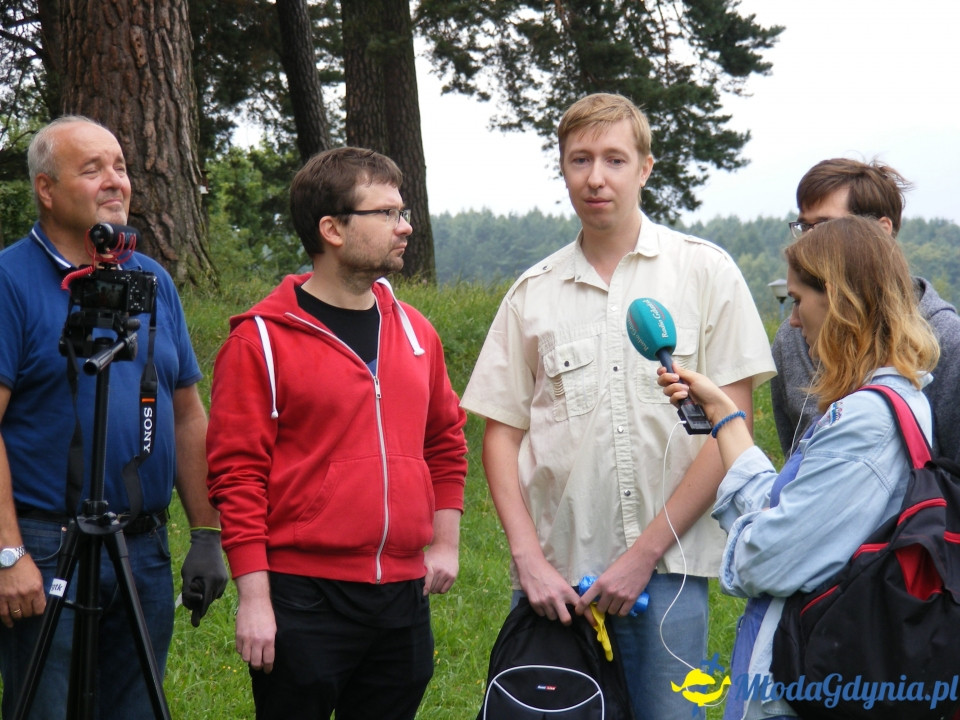 Wzgórze Choleryków - porzadkowanie i zasadzenie symbolicznego drzewka 18.08.2018
