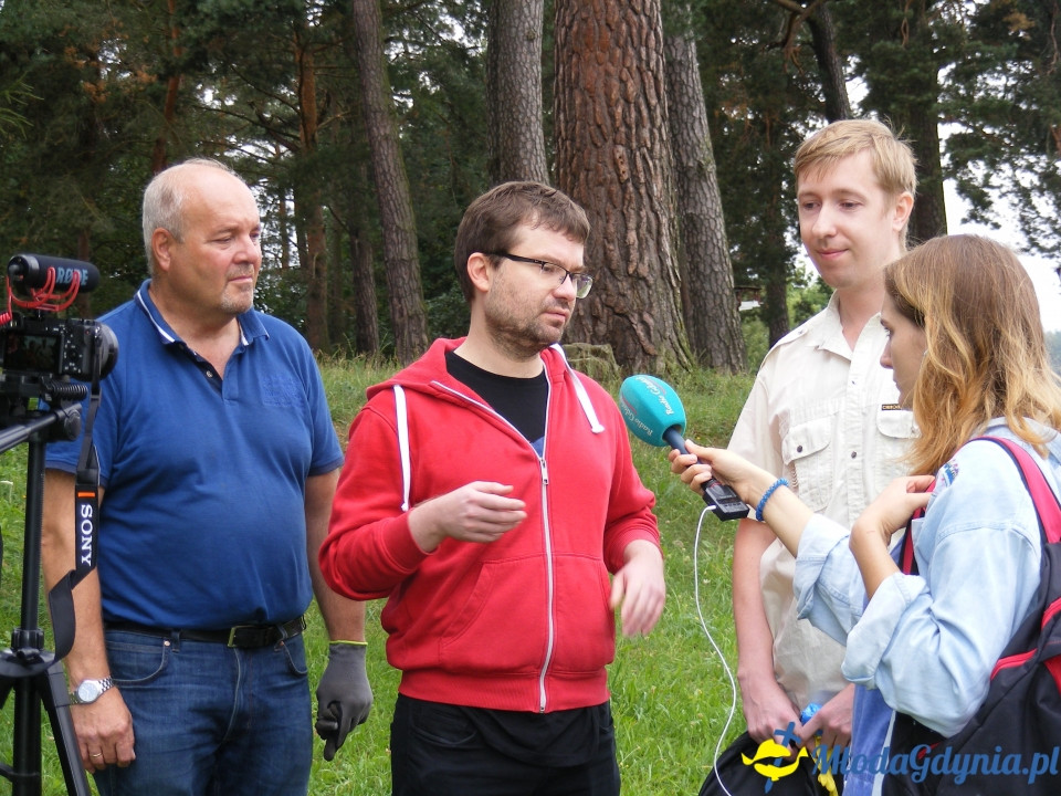 Wzgórze Choleryków - porzadkowanie i zasadzenie symbolicznego drzewka 18.08.2018