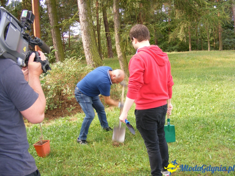 Wzgórze Choleryków - porzadkowanie i zasadzenie symbolicznego drzewka 18.08.2018