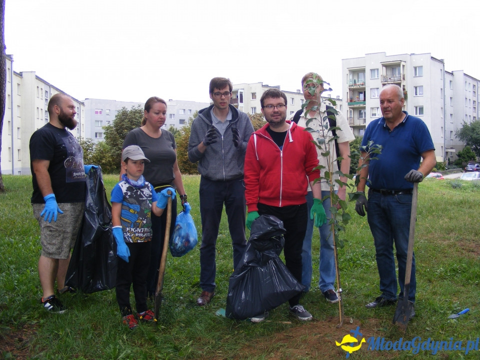Wzgórze Choleryków - porzadkowanie i zasadzenie symbolicznego drzewka 18.08.2018