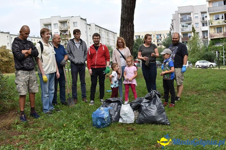 Wzgórze Choleryków - porzadkowanie i zasadzenie symbolicznego drzewka 18.08.2018