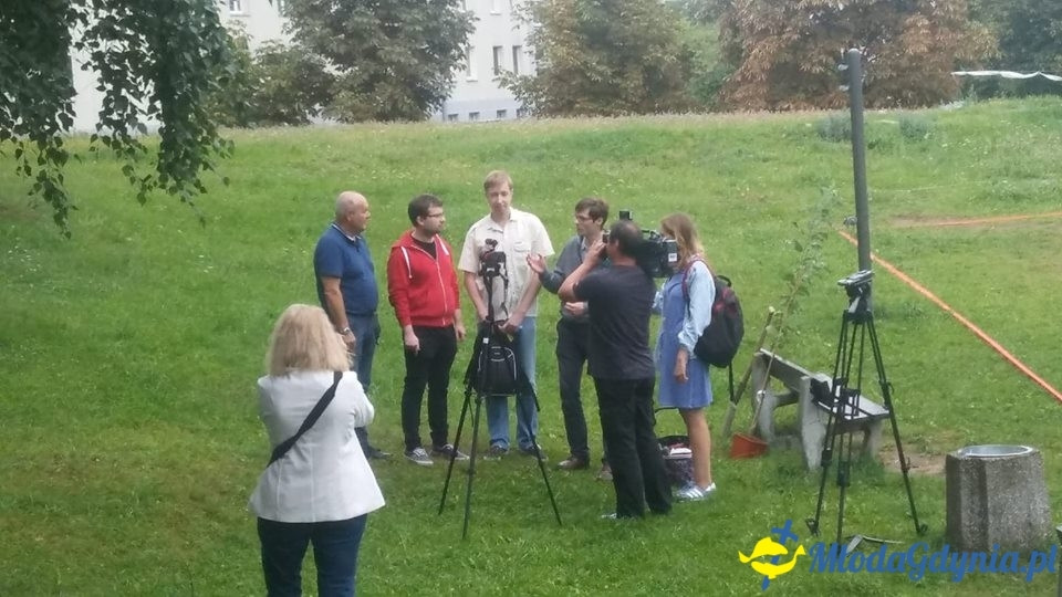 Wzgórze Choleryków - porzadkowanie i zasadzenie symbolicznego drzewka 18.08.2018