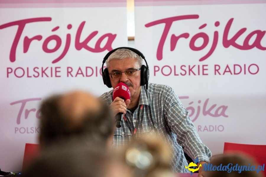 Trójka i Marek  Niedźwiecki w Gdyni