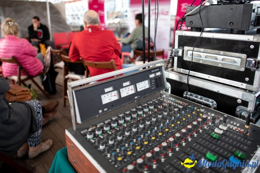 Trójka i Marek  Niedźwiecki w Gdyni