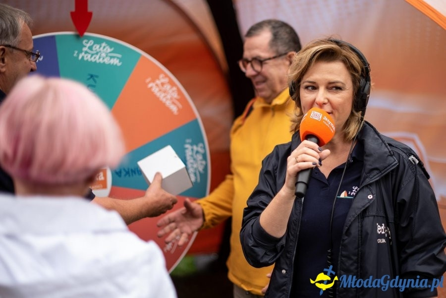 Trójka i Marek  Niedźwiecki w Gdyni