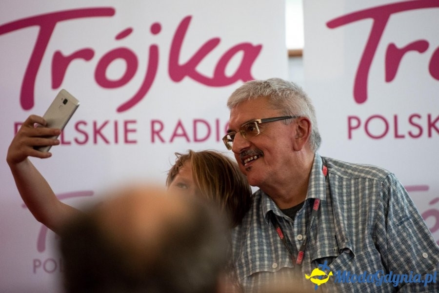 Trójka i Marek  Niedźwiecki w Gdyni