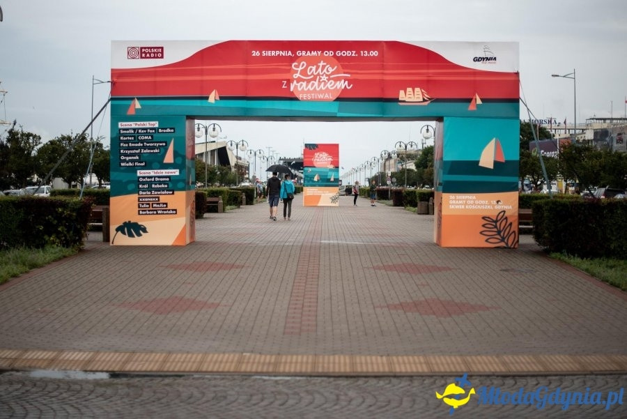 Trójka i Marek  Niedźwiecki w Gdyni