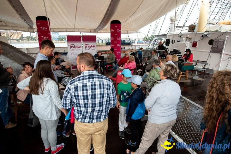 Trójka i Marek  Niedźwiecki w Gdyni