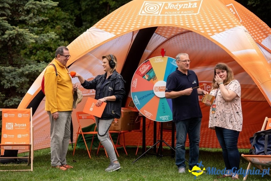 Trójka i Marek  Niedźwiecki w Gdyni