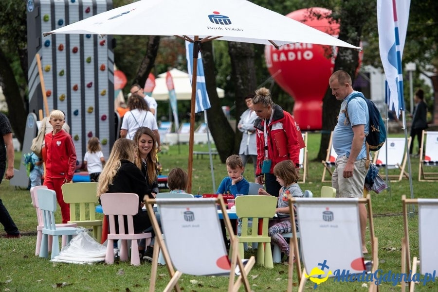 Trójka i Marek  Niedźwiecki w Gdyni