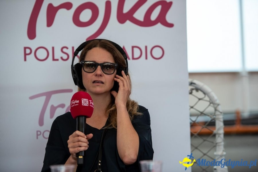 Trójka i Marek  Niedźwiecki w Gdyni