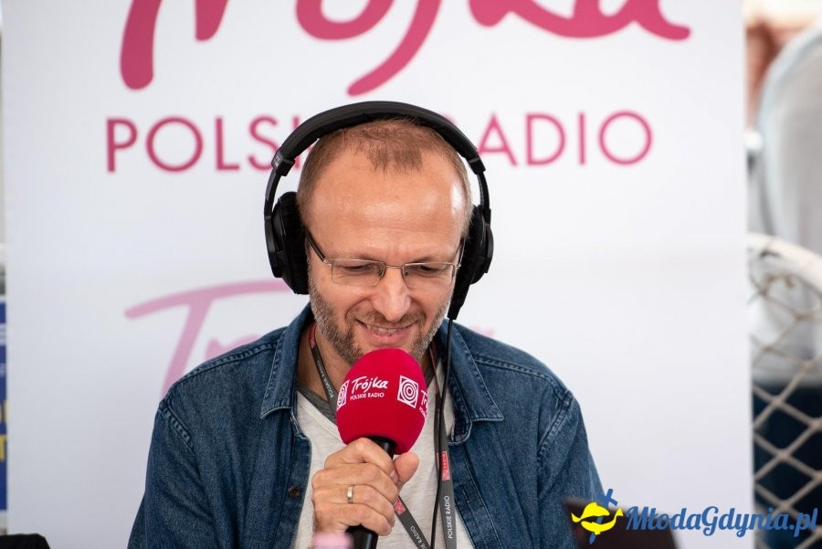 Trójka i Marek  Niedźwiecki w Gdyni