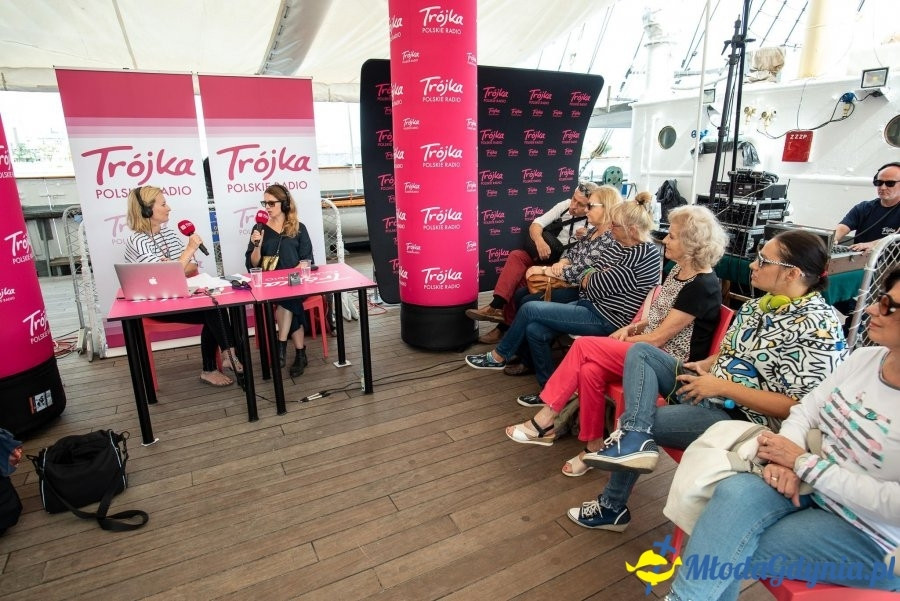 Trójka i Marek  Niedźwiecki w Gdyni