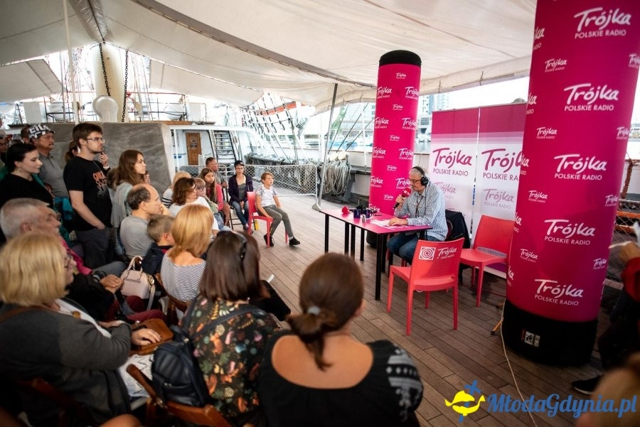 Trójka i Marek  Niedźwiecki w Gdyni