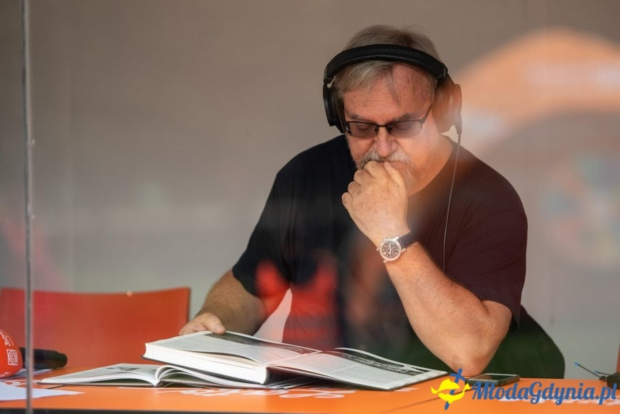 Trójka i Marek  Niedźwiecki w Gdyni