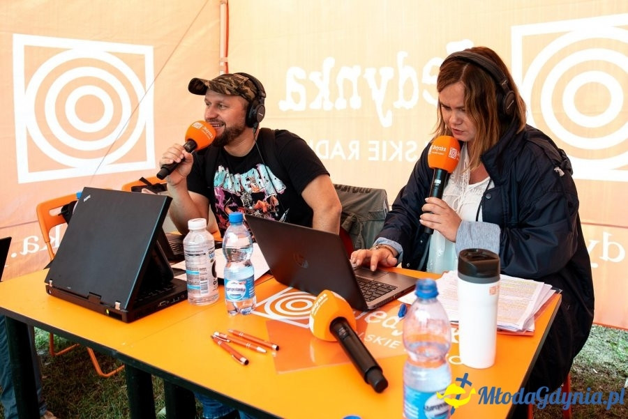 Trójka i Marek  Niedźwiecki w Gdyni