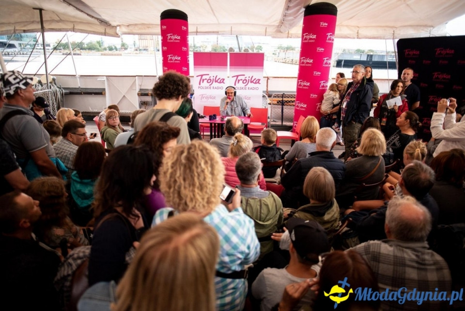 Trójka i Marek  Niedźwiecki w Gdyni