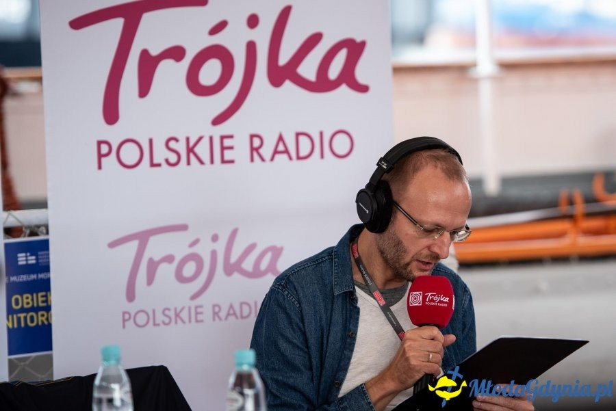 Trójka i Marek  Niedźwiecki w Gdyni