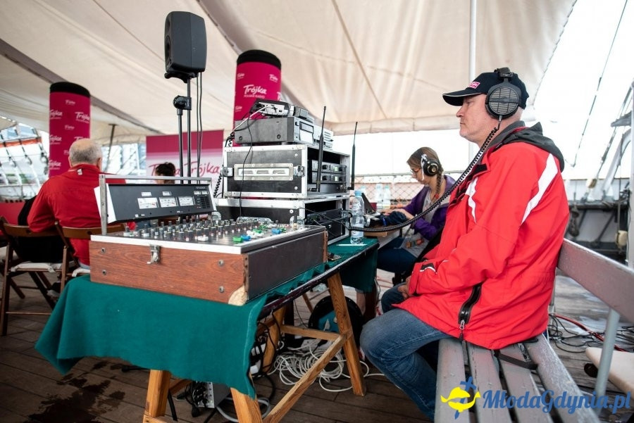 Trójka i Marek  Niedźwiecki w Gdyni