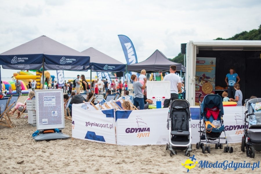 Pożegnanie wakacji  2018 na plaży