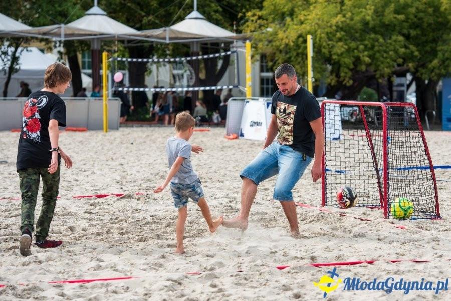 Pożegnanie wakacji  2018 na plaży