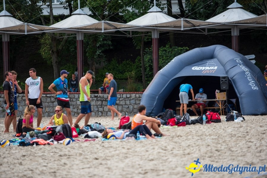 Pożegnanie wakacji  2018 na plaży