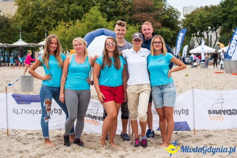 Pożegnanie wakacji  2018 na plaży