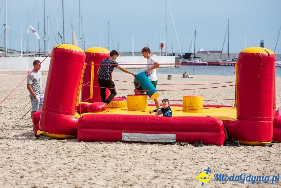 Pożegnanie wakacji  2018 na plaży