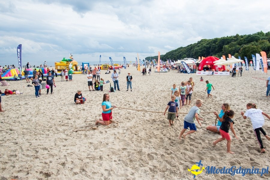 Pożegnanie wakacji  2018 na plaży