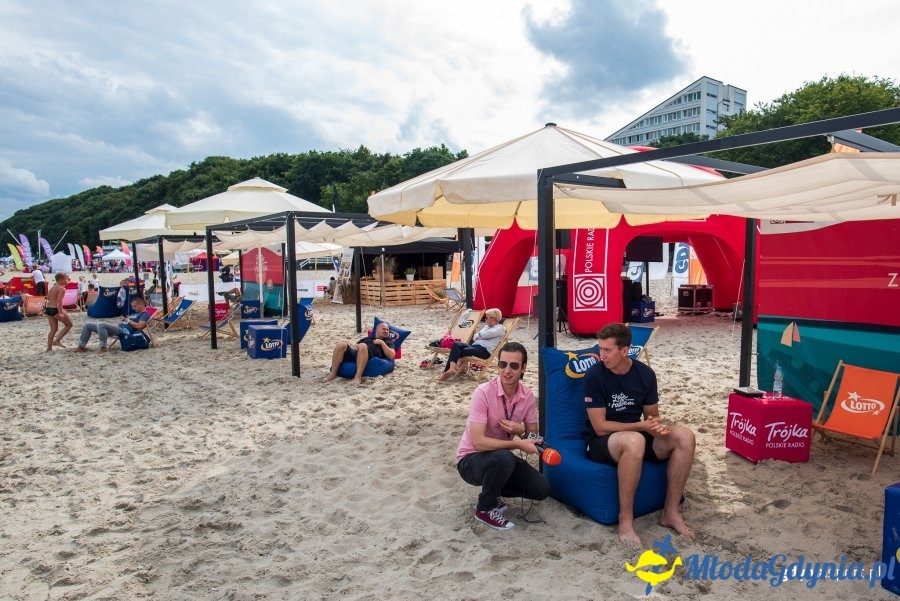 Pożegnanie wakacji  2018 na plaży