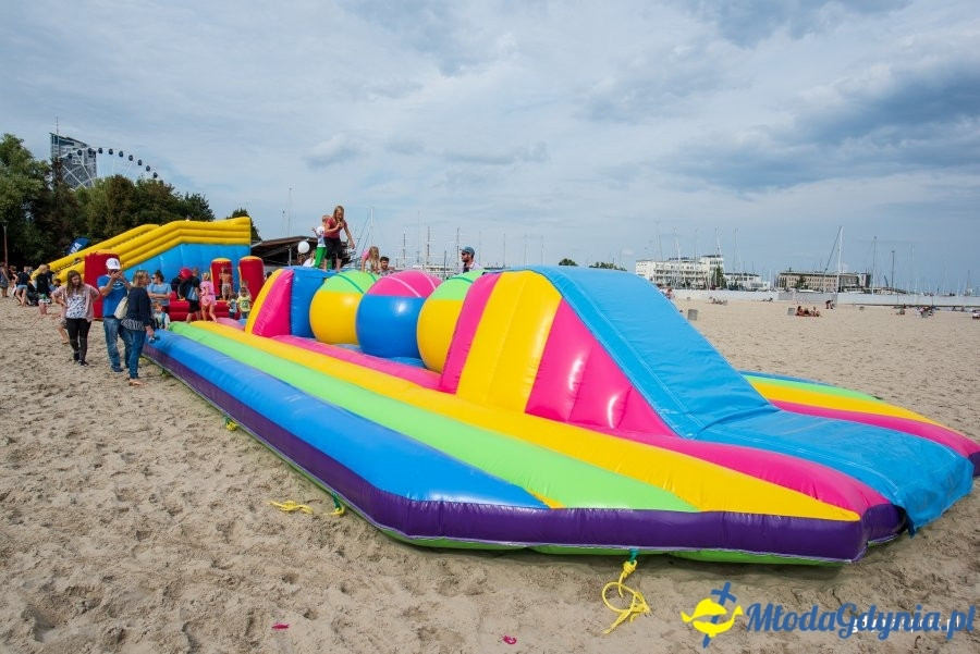 Pożegnanie wakacji  2018 na plaży