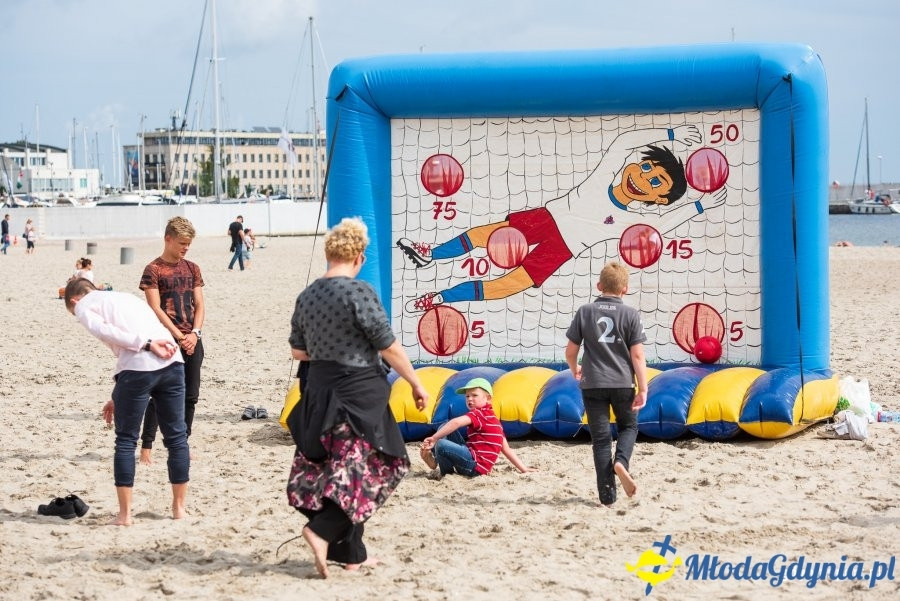 Pożegnanie wakacji  2018 na plaży