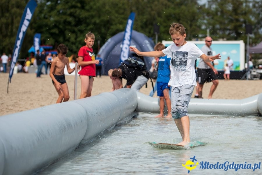 Pożegnanie wakacji  2018 na plaży