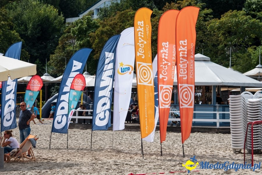 Pożegnanie wakacji  2018 na plaży