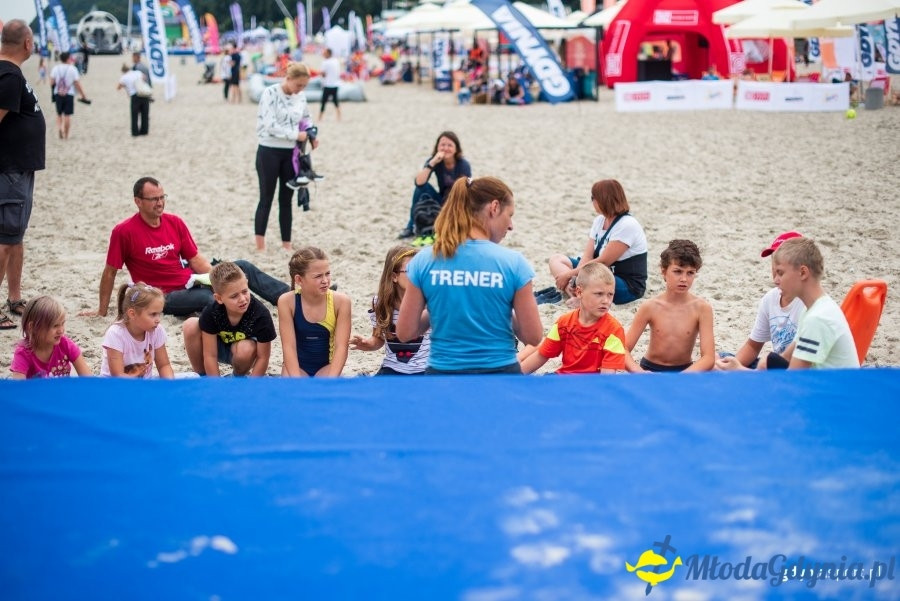 Pożegnanie wakacji  2018 na plaży