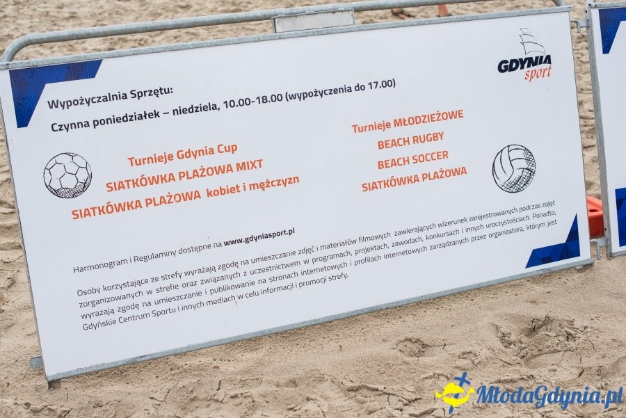 Pożegnanie wakacji  2018 na plaży