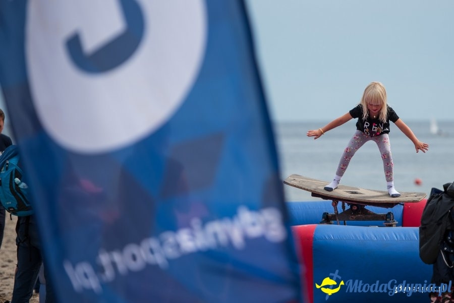 Pożegnanie wakacji  2018 na plaży