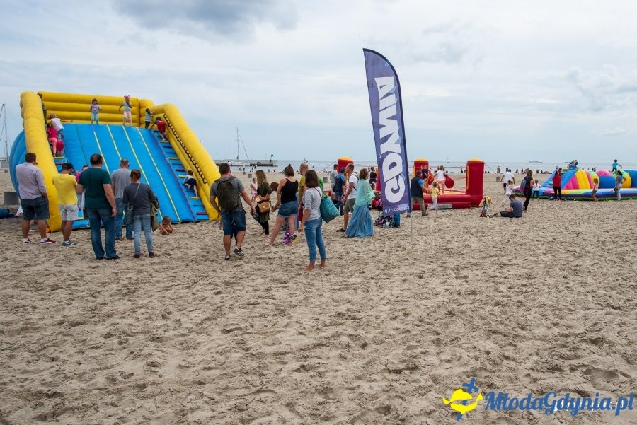 Pożegnanie wakacji  2018 na plaży